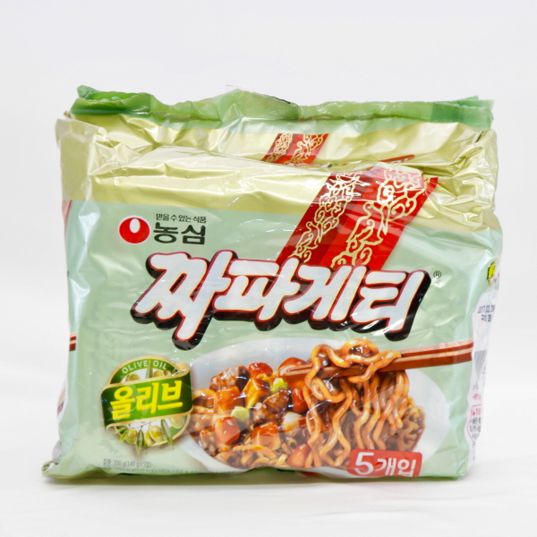 農心　５個セット　韓食　チャパゲティ　–　KANSHOKU